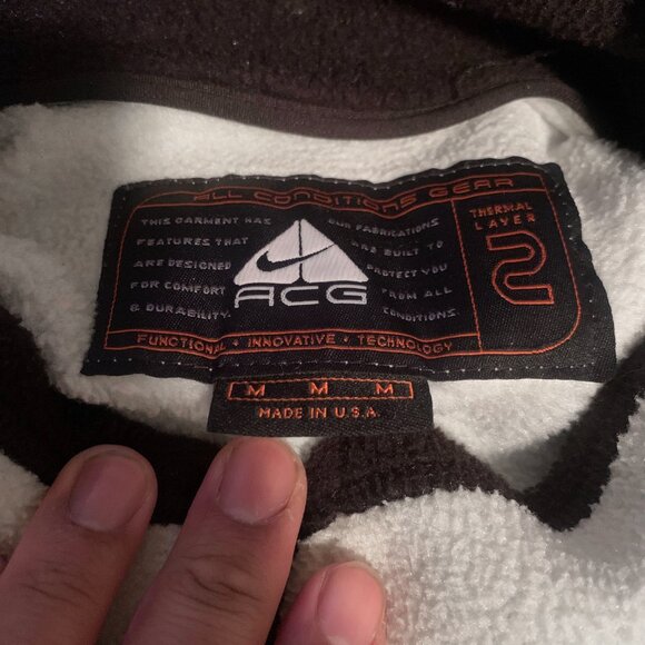 Nike Vintage 90s Y2K Polartec Fleece Vest | RARE! - Picture 4 of 5